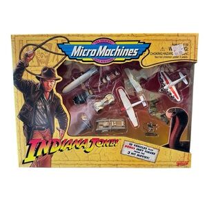 Indiana Jones Micro Machines Collectible Adventure Set
